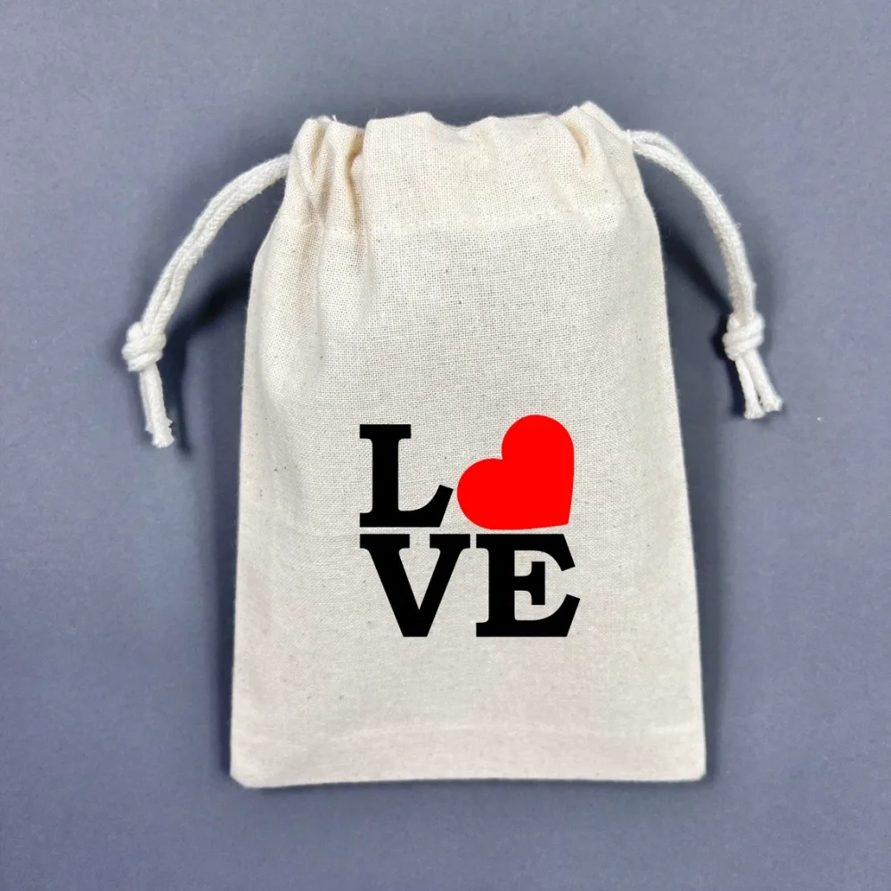 

25 pcs Philly LOVE Icon Wedding Custom Favor Bag-Welcome Bag-Love Favor Bag-Drawstring Bags-Custom Logo Print-Personalized Logo