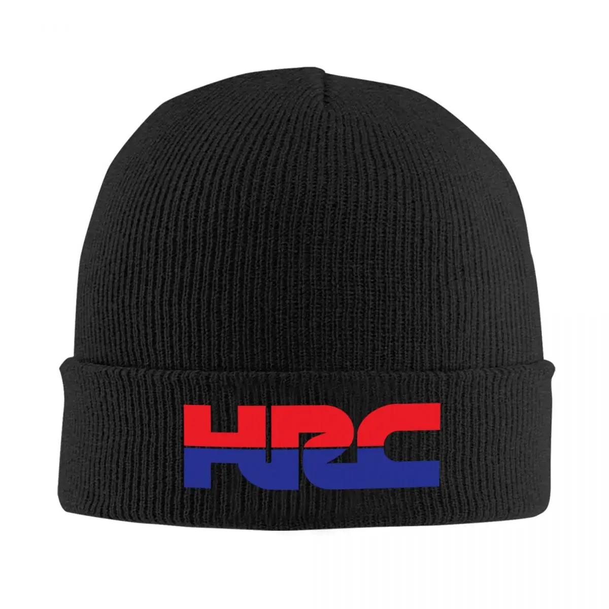 Moto Fans Logo HRC Knitted Hats Bonnets Skullies Beanies Warm Ski Cap Beanie Hat