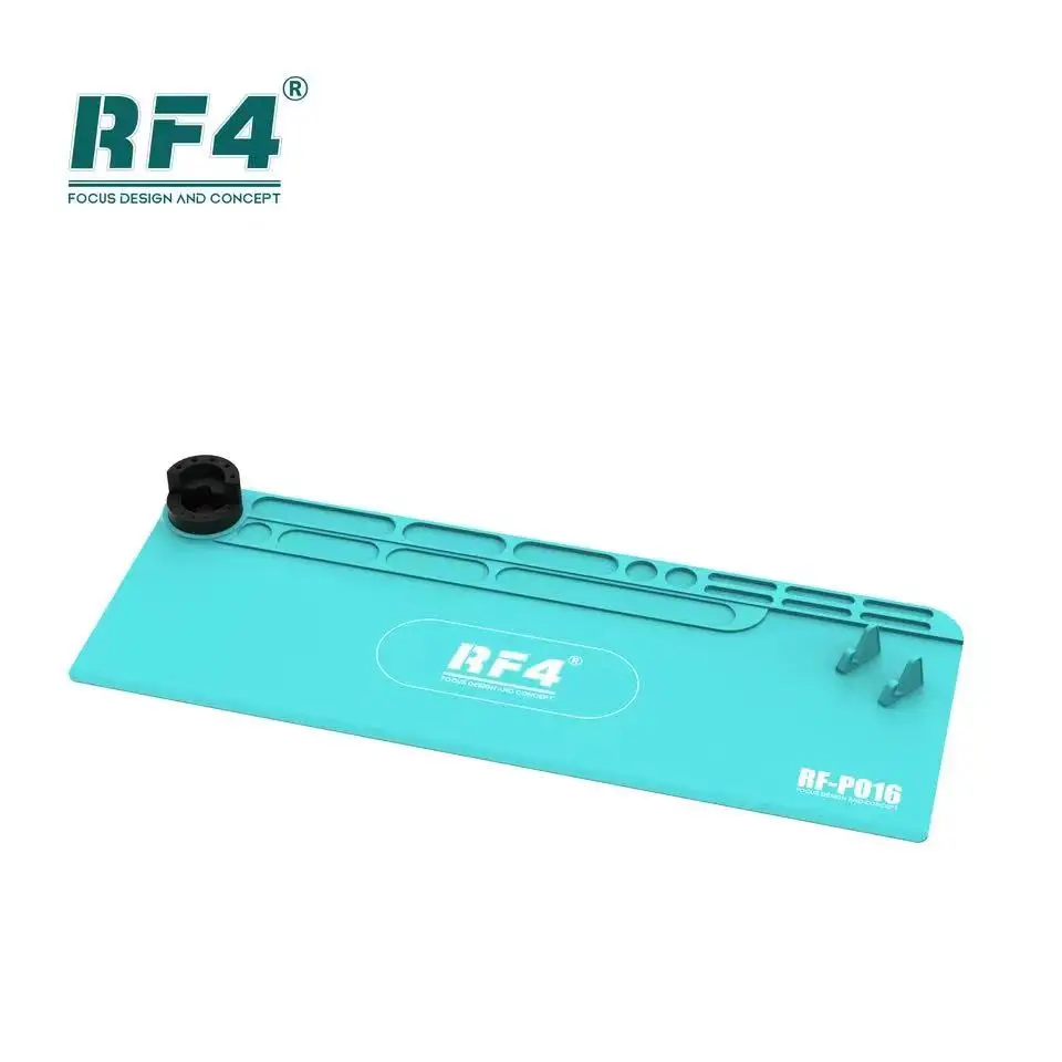 RF4 RF-P016 80*30CM Soldering Mat ESD Antistatic Heat Insulation Mat Soldering Station Silicone Repair Pad Maintenance Platform