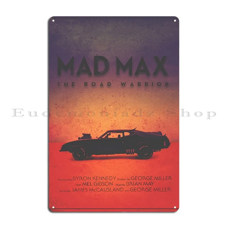 The Last Of The V8 S Modern Mad Max Poster Metal Sign Party Plaques Personalized Bar Wall Decor Tin Sign Poster