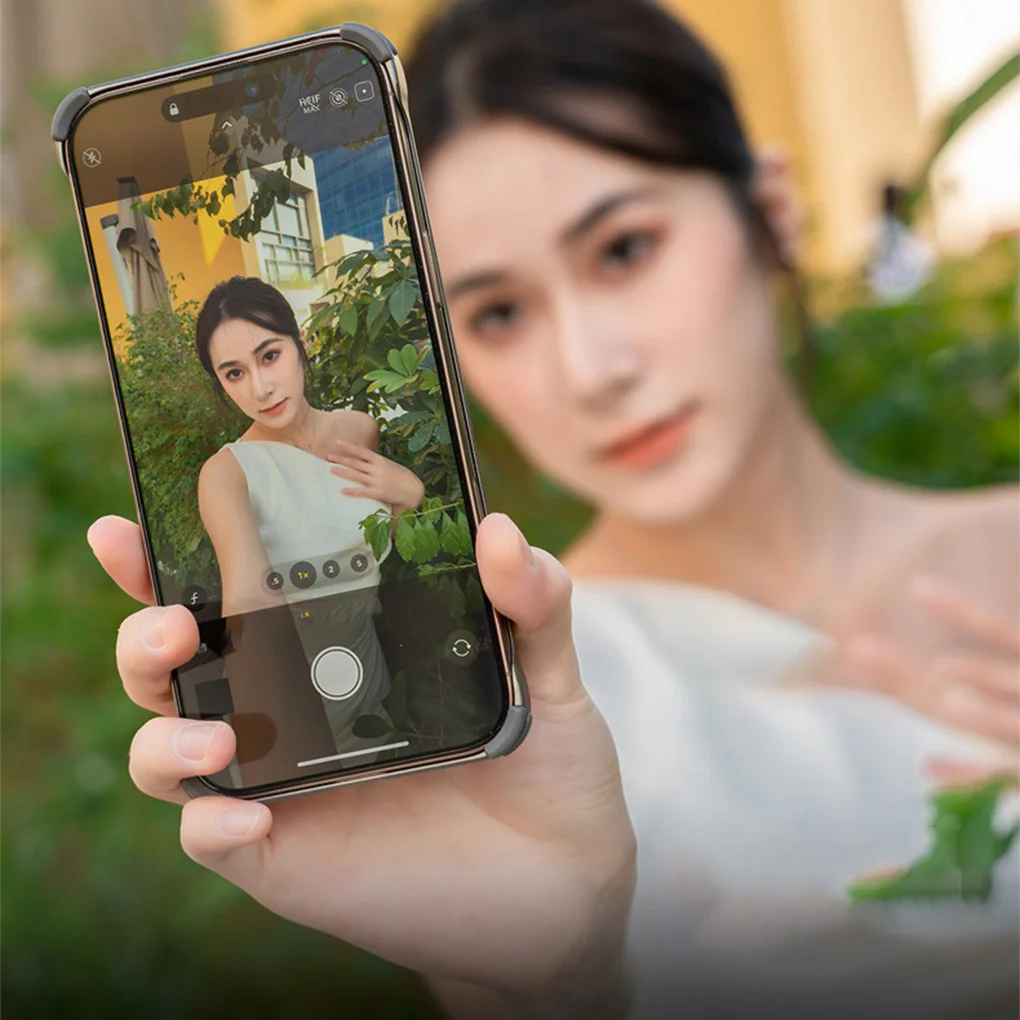 MS01 Magnetic Phone Selfie Monitor Screen Rear Camera Selfie for iPhone Android Vlog for Live Stream for Smartphone Rear Camera