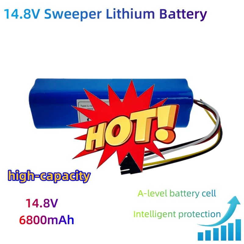 🔧New 14.8V 6800mAh Li-ion Battery For CECOTEC CONGA 4090 4490 4690 4590Robot Vacuum Cleaner🔧