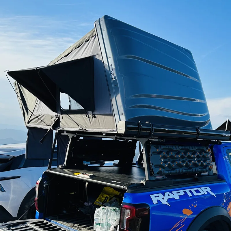 

Roof tent rollover car outdoor quick drive car folding roof tent