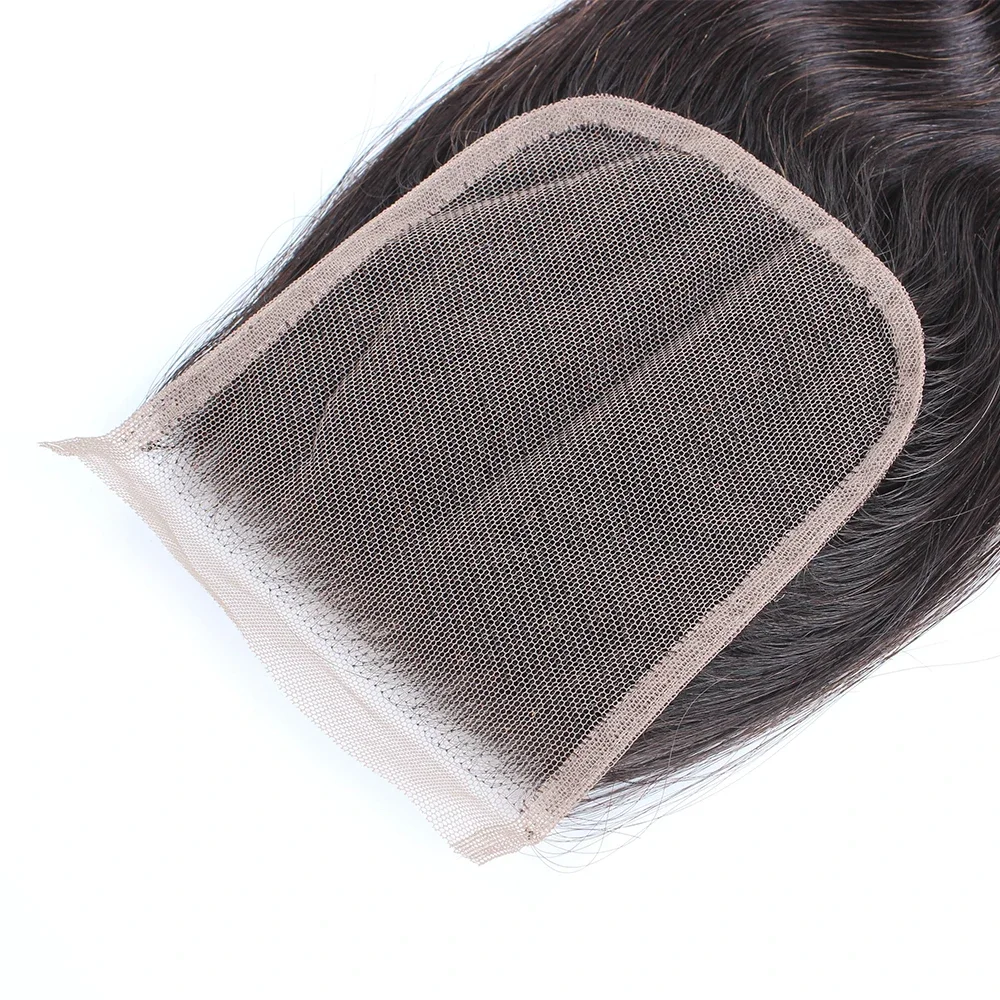 Ombre Honey Blonde Body Wave 4x4 Lace Closure Remy Indian Hair With Swiss Lace 1B 27 30 Natural Color Hair Free Part 10-18 Inch - Image 5