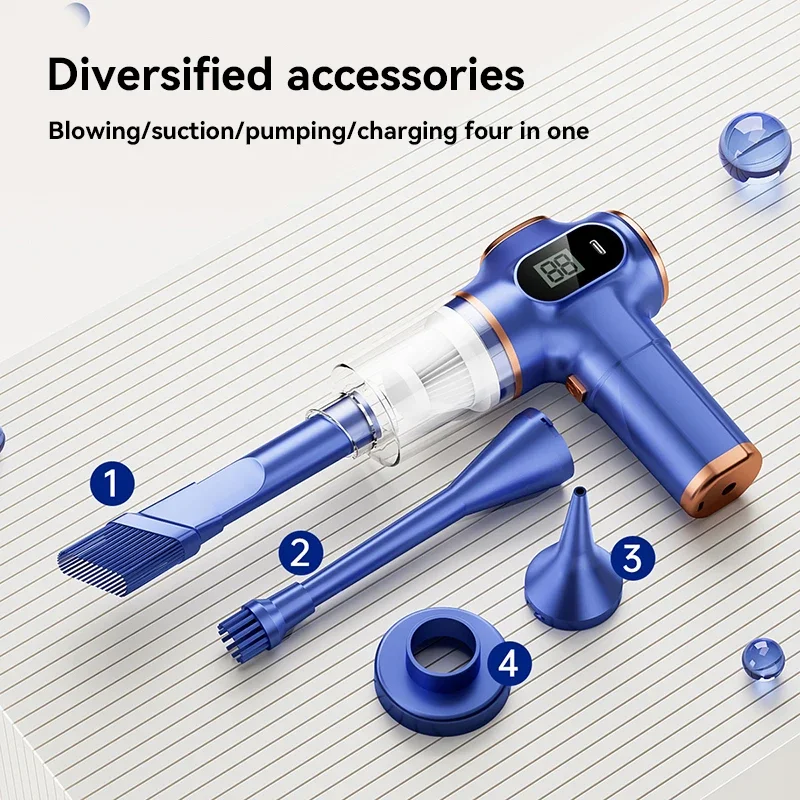 Xiaomi Car Vacuum Cleaner High Power Strong Suction Handheld Vacuum Cleaner Deep Cleaning Dry And Wet Home Car Vacuum Cleaner
