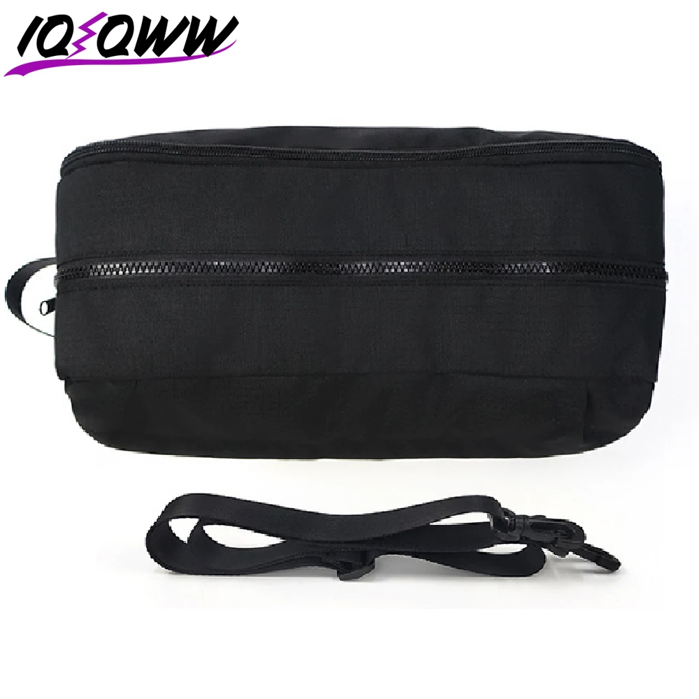 

1 шт. черная сумка-кроссбоди для обуви на молнии, портативная сумка для кроссовок для мужчин и женщин, идеально подходит для спортзала, гольфа, футбола, баскетбола