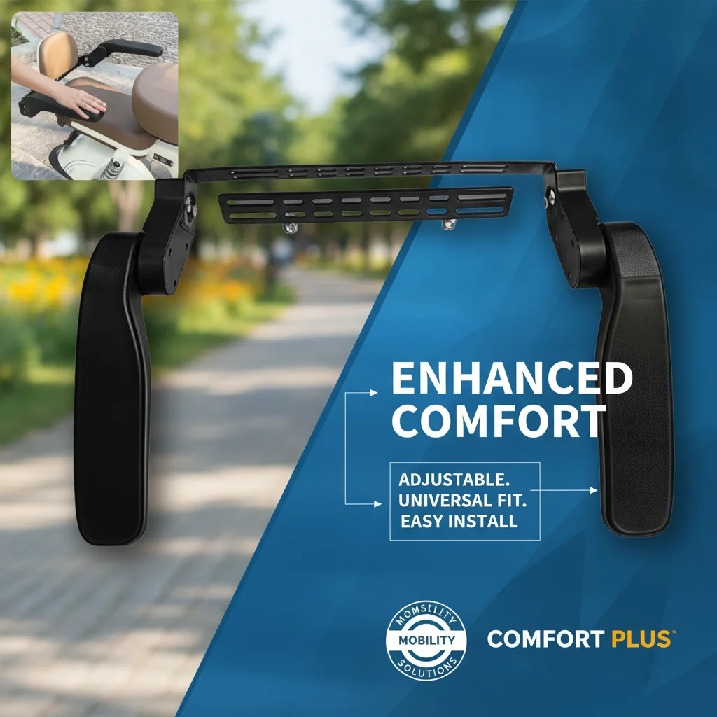 Foldable Electric Car Rear Seat Safety Guardrail for Children Baby Anti-Fall Lifting Rotating Armrest New
