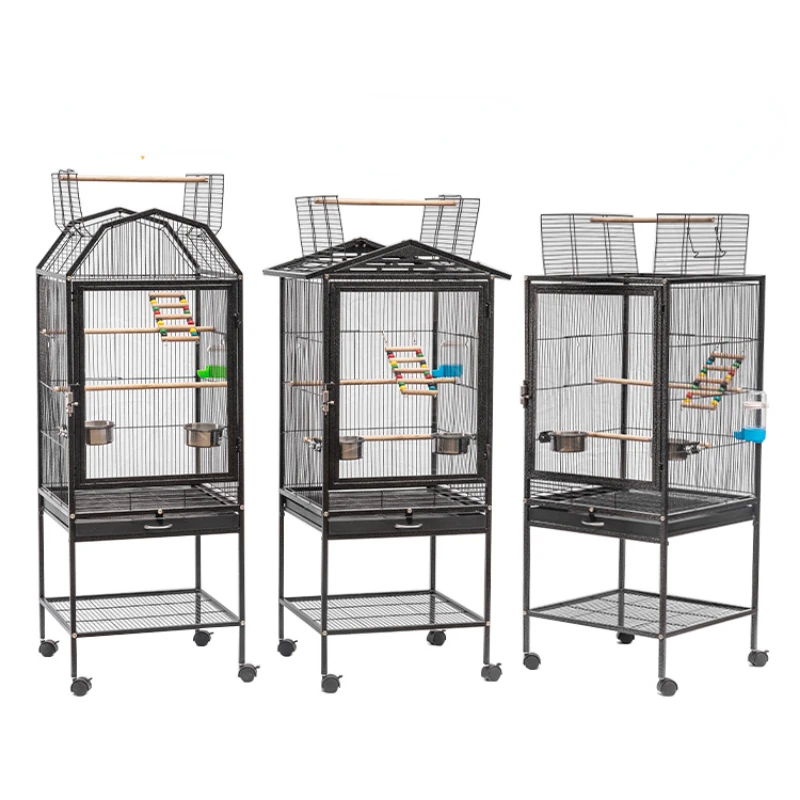 Budgie Pigeon Bird Cages Parrot Stand Large Luxury Feeder Bird Cages Canary Outdoor Jaulas Para Pajaros Pet Products YY50BC