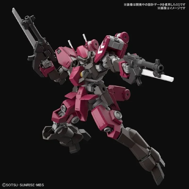 Bandai original gundam hg 1/144 ibo IPON-BLOODED orphans urdr-hunt anime figura de ação brinquedos modelo colecionável presentes para crianças