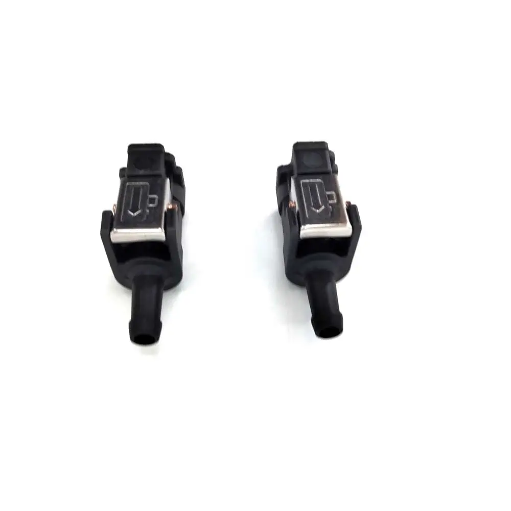 Picture 6: 2pcs Hose Line Connector Engine Side+Tank Side For Yamaha 8mm Outboard