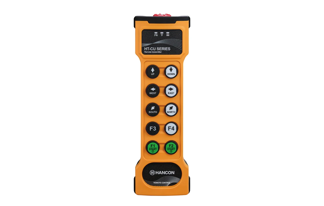 HT-CU-10D one tramisster and one receiver Wireless Remote Control Two Speed Buttons for Hoist Crane