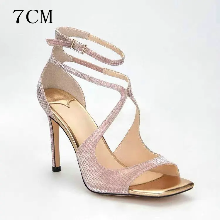 Pink 7CM Sandals