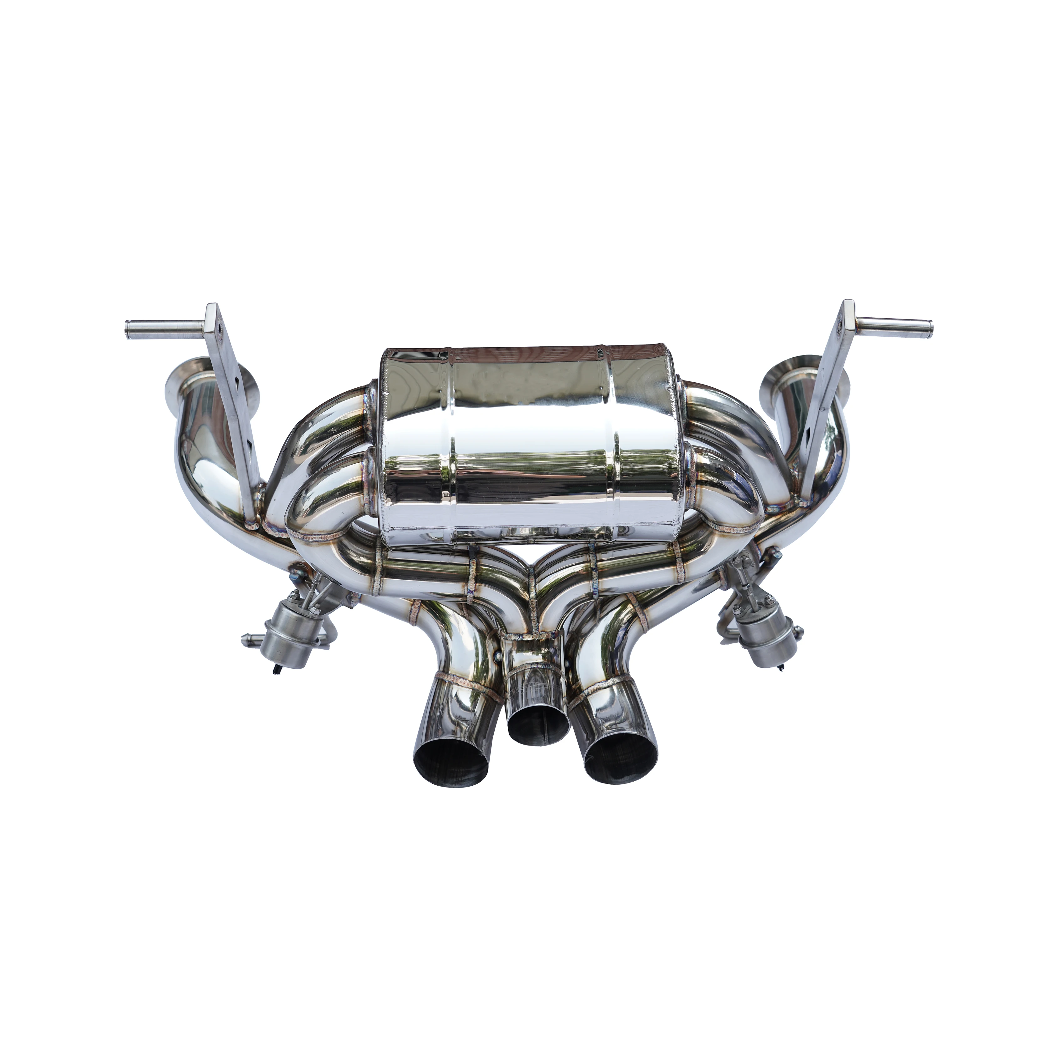 

Lamborghini Aventador S LP740-4 6.5L V12 Exhaust Valved Muffler Axle Back