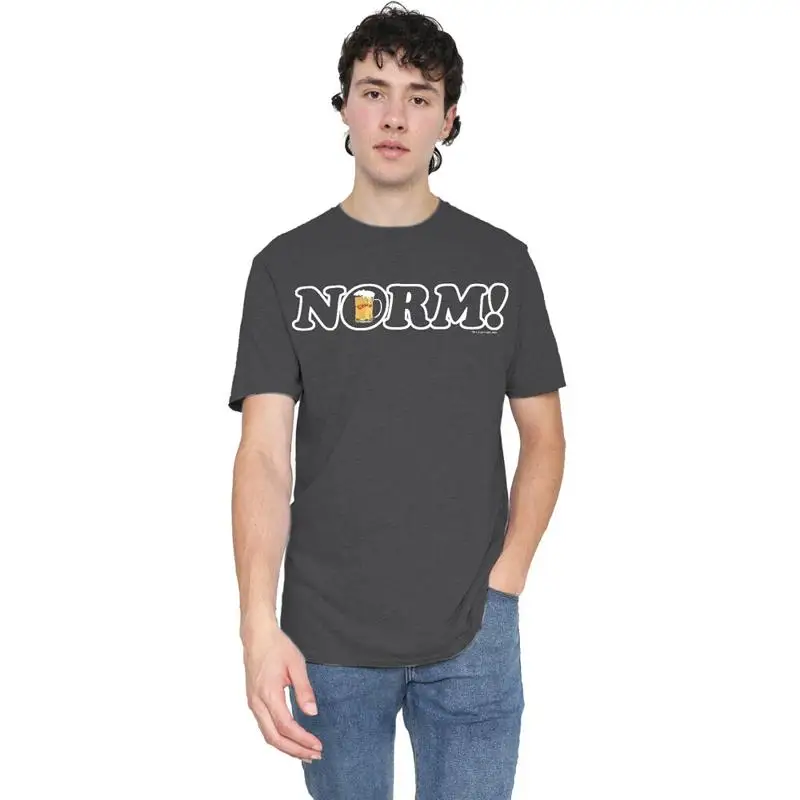 

Cheers Norm T Shirt S 2Xl Charcoal