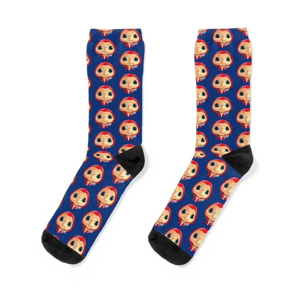 

Cute E.T. Socks hiking winter funny sock Hiking boots Luxury Woman Socks Men's
