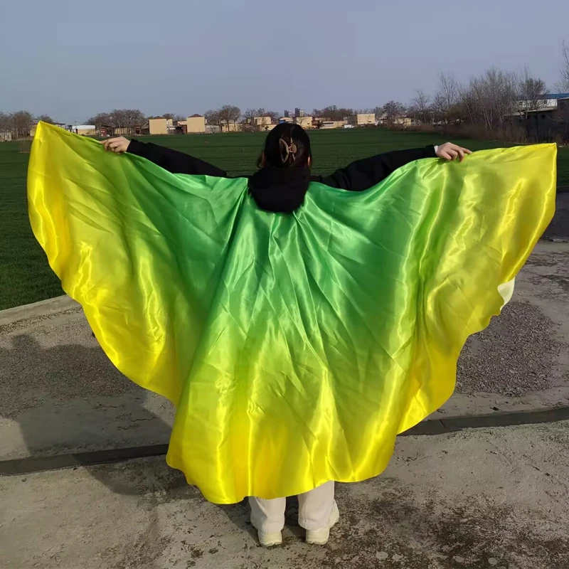 Sports Meeting Opening Ceremony Props Gradient Cloak Wings School Performance Team Gymnastics Belly Dance Performance Wings