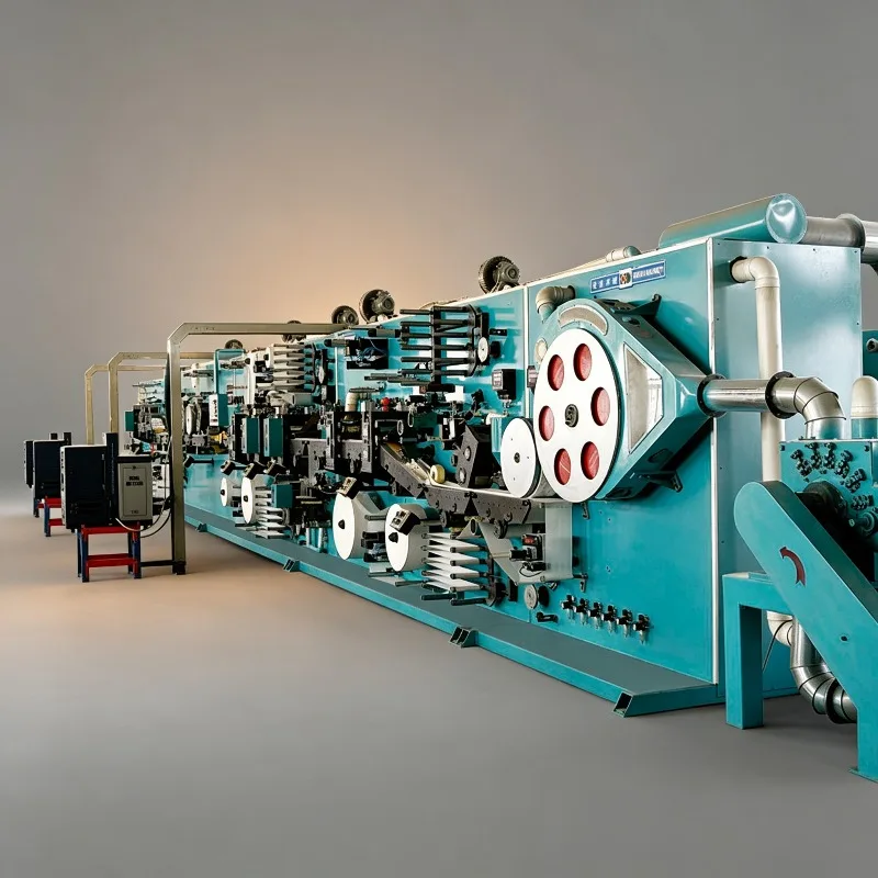High Quality Low Cost Sanitary Napkin Making Machine | Full Auto Servo Control Pad Production Line | Private Label OEM Support