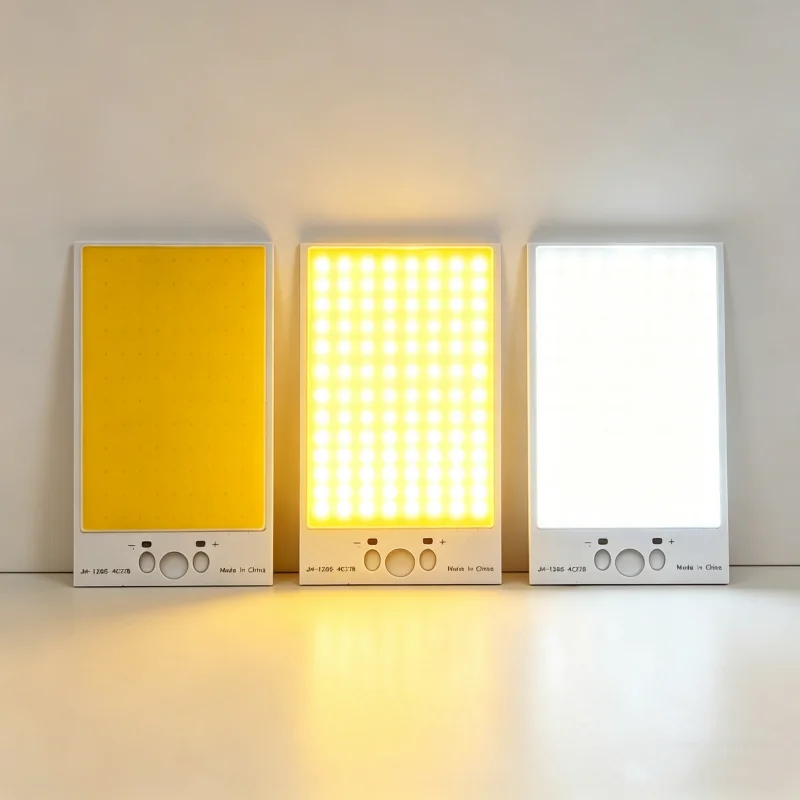 120*65mm Cob Led Chip Lamp 12V 30W Led Panel Light Integrated Surface Light Source Rectangle Aluminum Warm White 3000K 6000K