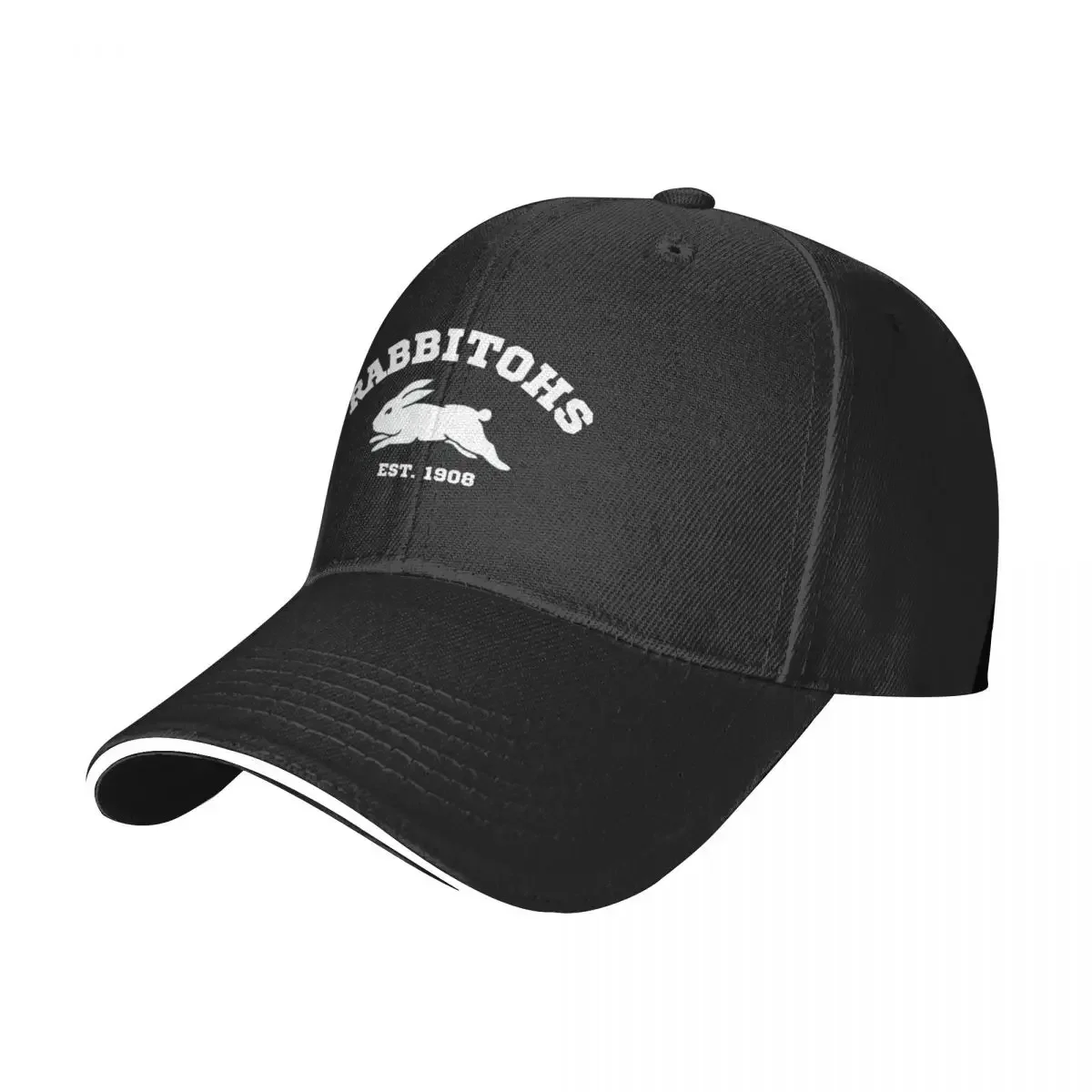 Rabbitohs Est. 1908 College Style Baseball Cap Snap Back Hat Hip Hop Trucker Hat Mens Caps Women's