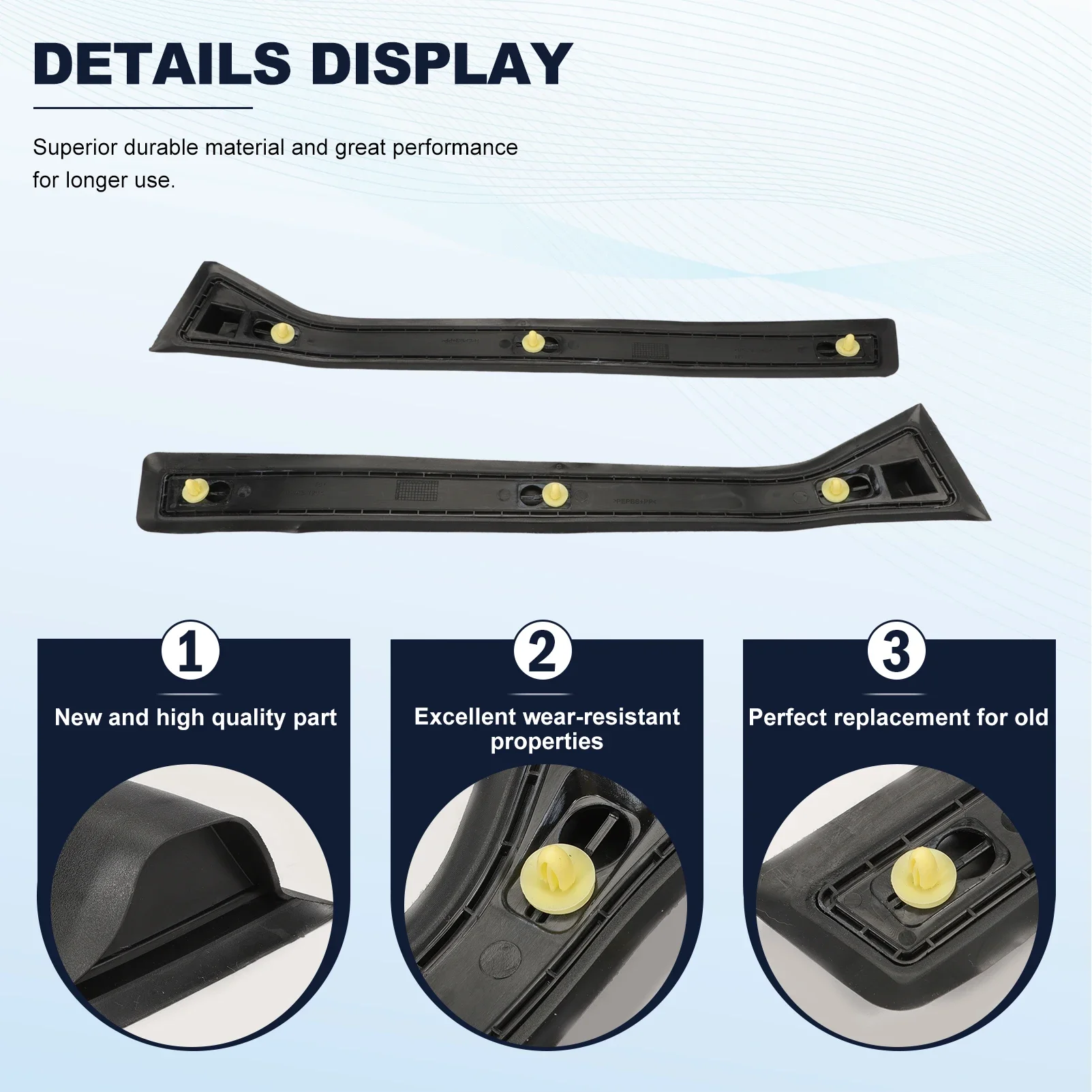 122782 غطاء عمود مركزي قوي يمين/يسار 122783 13123710 لـ Vauxhall Astra H 13123711 2004-2010