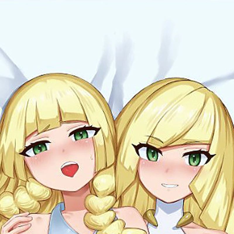 

Dakimakura Anime Pillow Case Pokémon Sun and Moon Double-sided Print Of Life-size Body Pillowcase Gifts