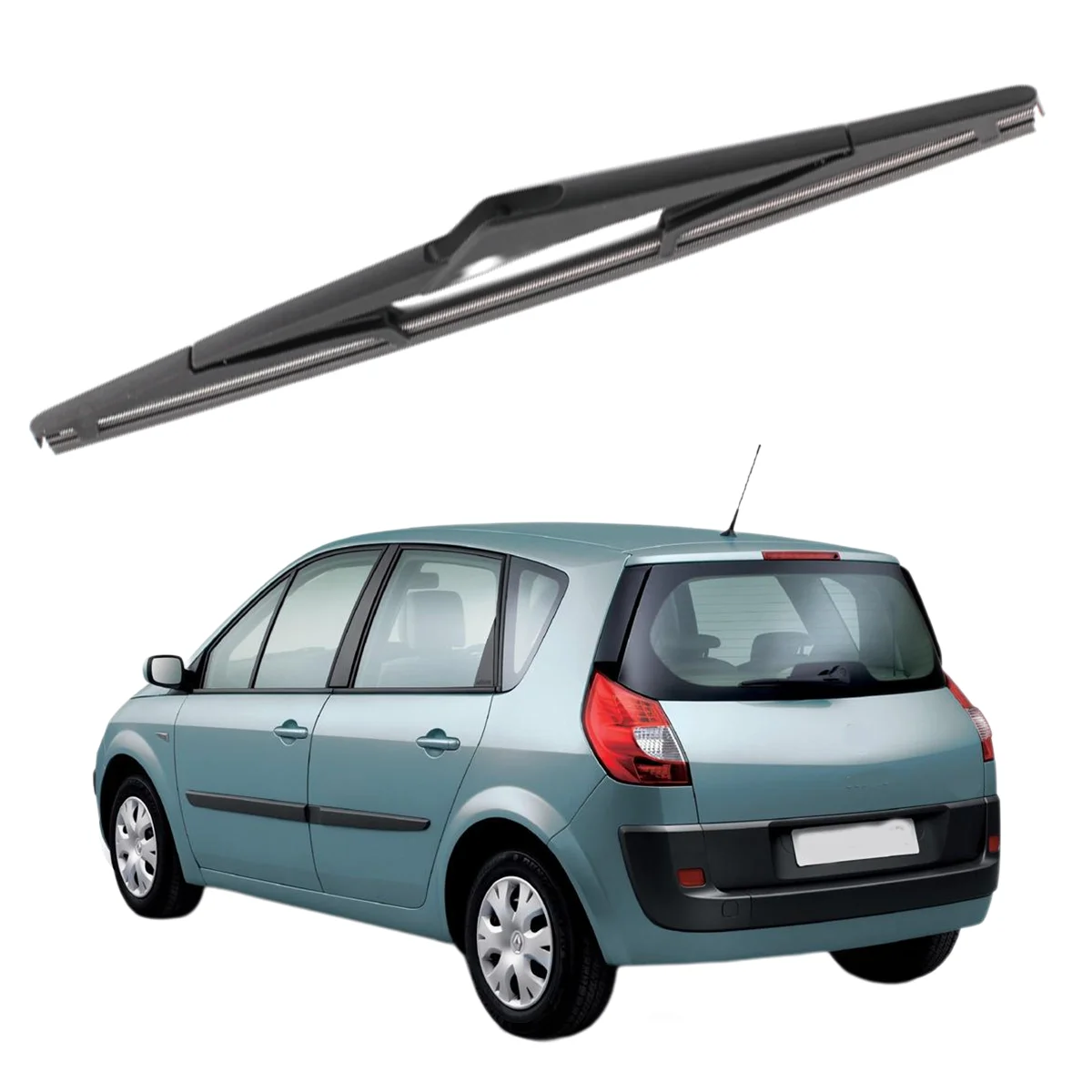 1PC 12" Rear Wiper For Renault Scenic 3 Grand Scenic 3 2009-2016 Year's Windshield Windscreen Rear Wiper Blade Car Accessories