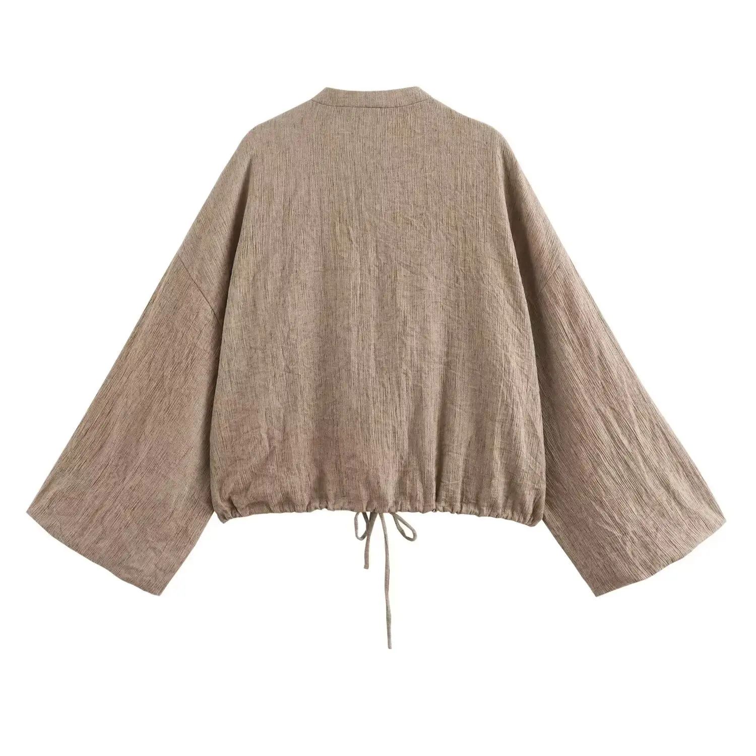 معطف نسائي جديد للخريف من JNLEAOG معطف Ne ort بتصميم متعدد الاستخدامات من ألياف البوليستر معطف خارجي للسيدات