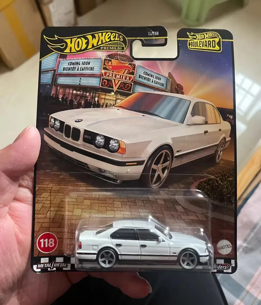 الأصلي في المخزون العجلات الساخنة بوليفارد 24 1:64 مزيج 1A Bmw M5 دييكاست مركبة قسط تحصيل نموذج سيارة الصبي لعبة هدية عيد #4