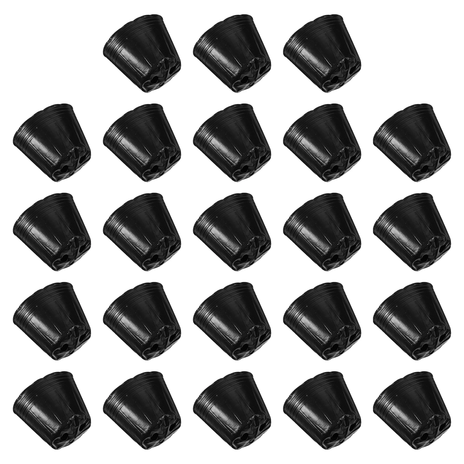 

100 Pcs Starting Seedling Bag Cups for Planting Vegetables Black Pe Small Grow Bags