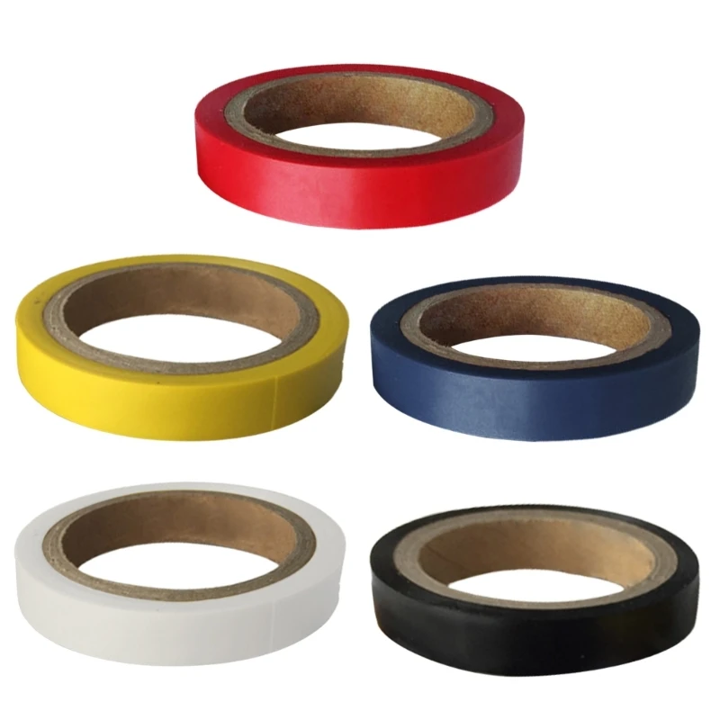 5 Roll Grip Finishing Tape Sweat Sealing Special Band Tape Tennis Grip Racket Tape Sticky Seal for Tennis Badminton