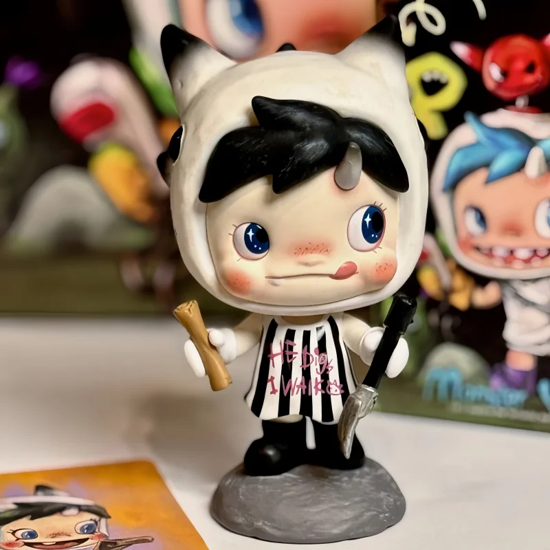 

POPMART Polar Paula Season 3 Monster Village Series Blind Box Toys Cute Decorative Ornaments Handheld Collection Surprise Gifts