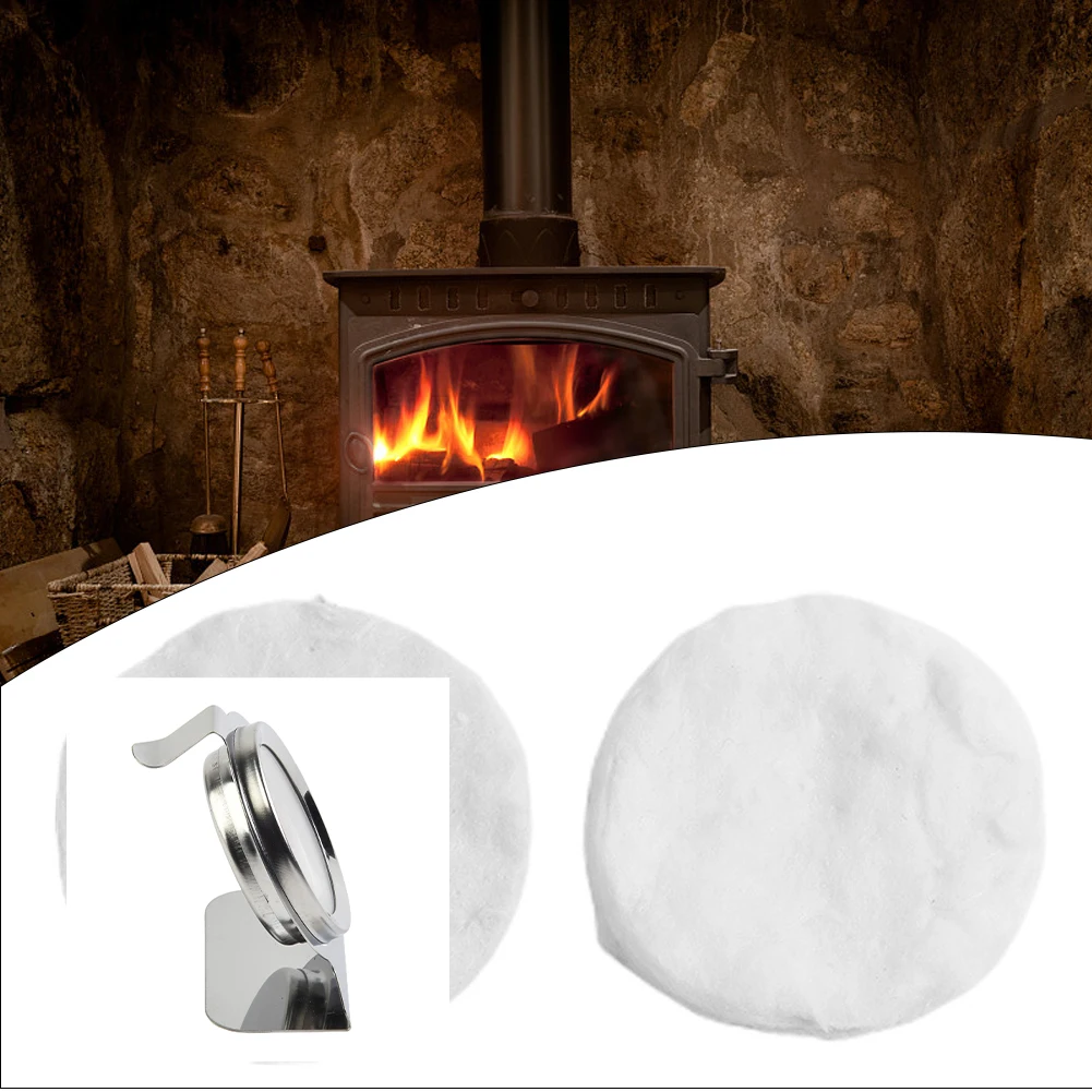 Brand New Blanket Ceramic Fiber Spare Parts Sponge White Wool 2/3/5x Ceramic 8.6x2.5cm Aluminum Silicate Bio Fire