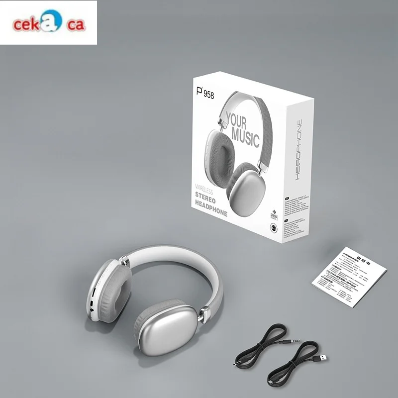 

CEKACA New Wireless Mounted Ultra Long Life Battery Type C Call Noise Reduction Earphone