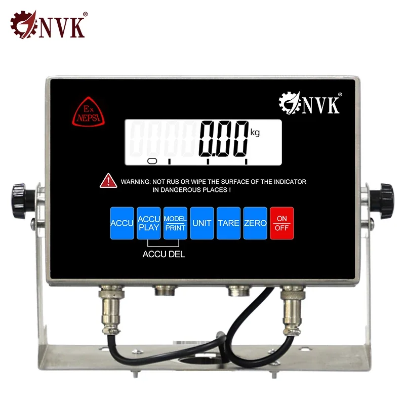 LCD Weighing Scale Indicator Postal Scale Indicator Stainless Steel Explosion Proof Indicator