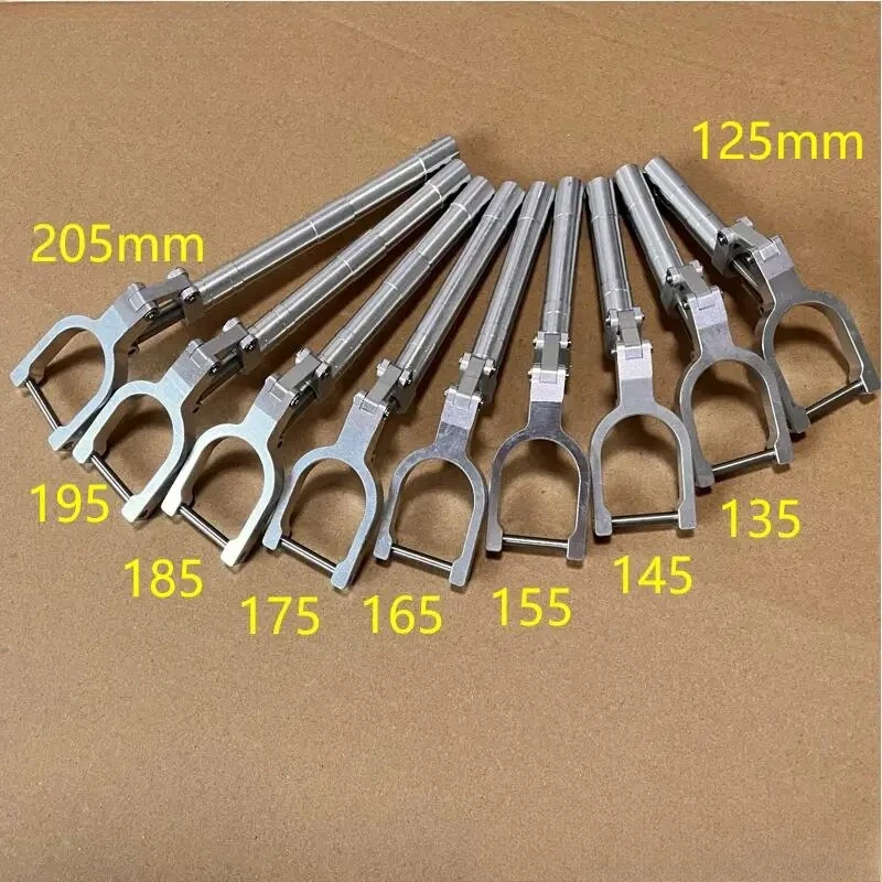 Heavy Duty Adjustable 115mm-205mm D4/D5 Kneeling Shock Landing Gear Assembly Universal Upgrade Parts Fit 5-10KG RC Fixed