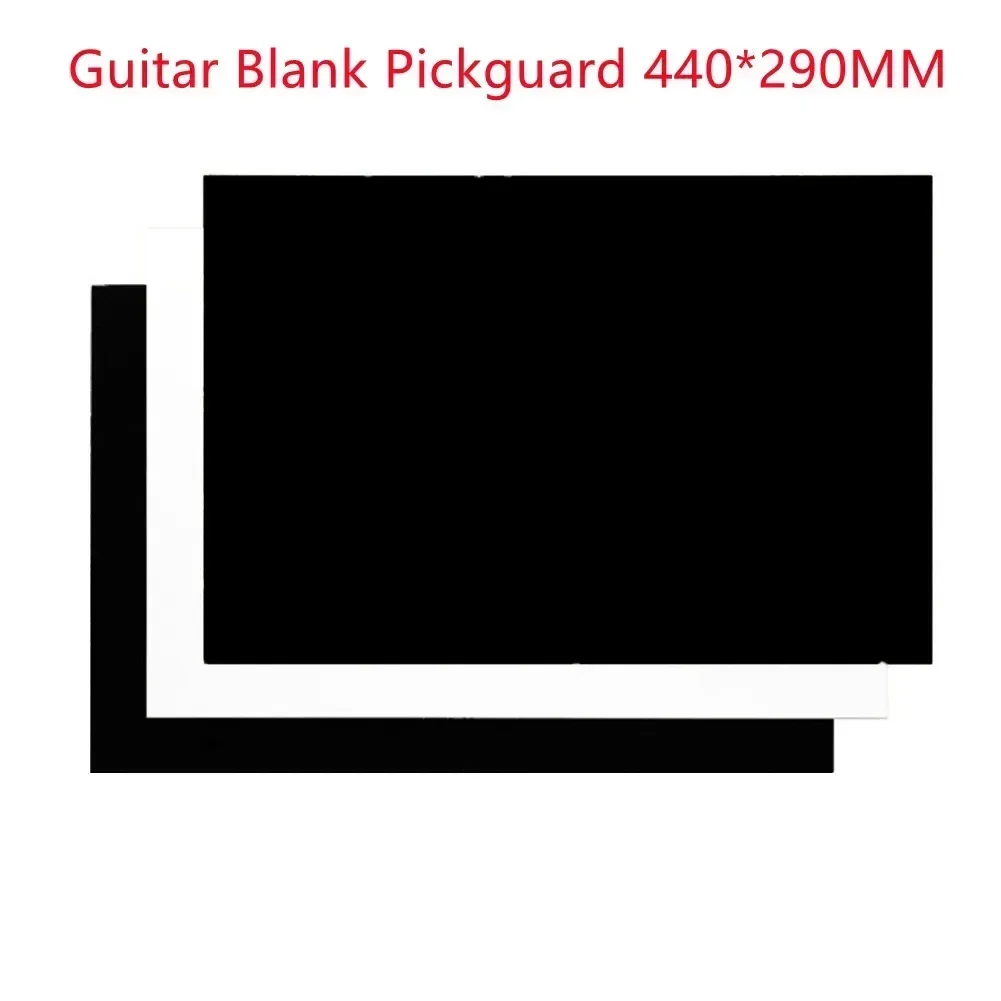 Blank Pickguard Sheet DIY Electric Guitar Scratchplate Material 44 X 29cm 3 Ply With Protective Film Blank Pickguard Guitar Part