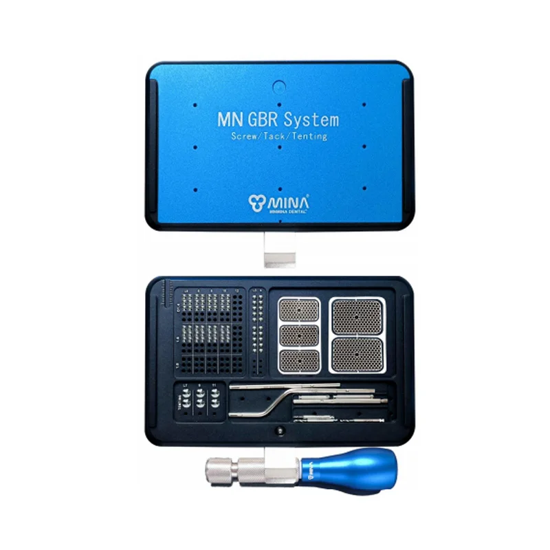 New Product GBR System Guided Bone Regeneration Titanium Screw DentalKit Reusable Surgical Tool Instrument Metal Steel
