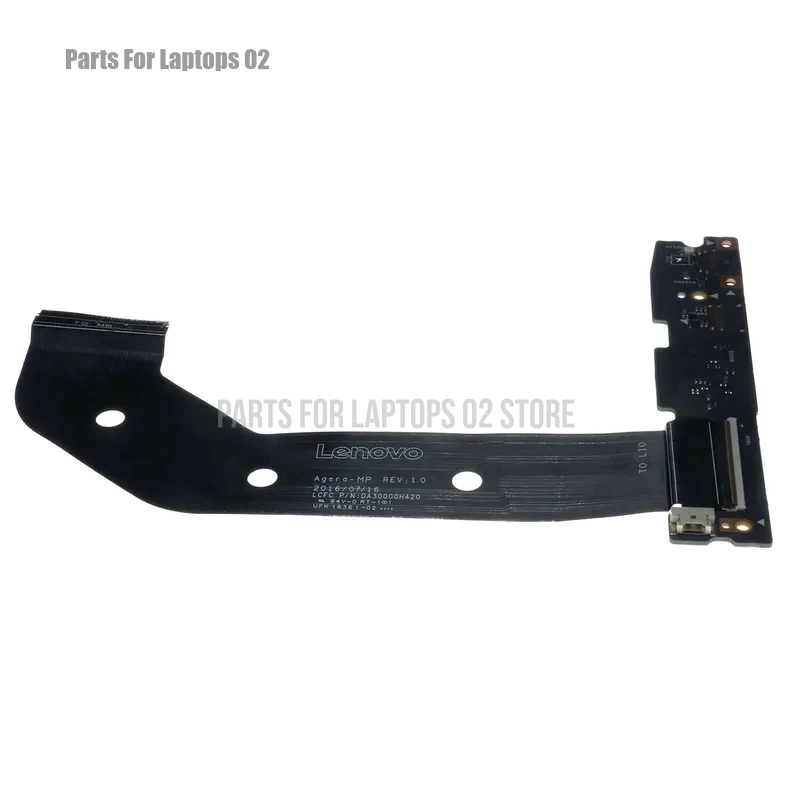 p Replacement  Laptop Charging Port USB Type-C Board with Cable for Lenovo YOGA 910-13IKB 80VF NS-A901