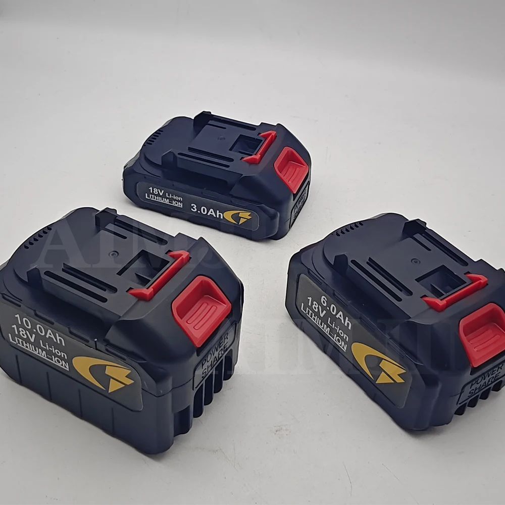 

18V 21V 5S 3.0/6.0/10.0Ah Rechargeable Lithium Battery For Makita 18v Power Tools Cordless Wrench Saw Drill Grinder Screwdriver
