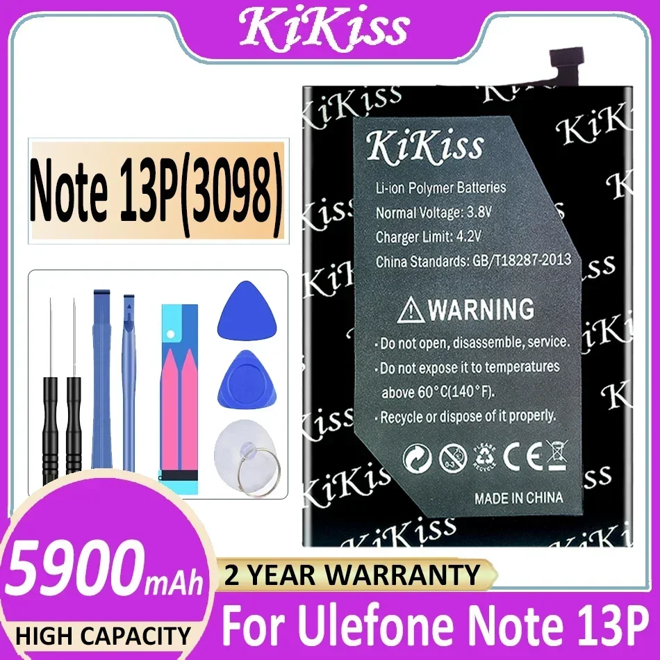 3278 3098 kisiss baterai kuat untuk Ulefone Note 10 12P 12P