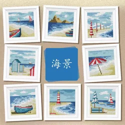 927 Cross Stitch Sets Cross Stitch Paintings 14ct 18ct Stich Cross Stitch Kit Embroidery Needle Arts & Craft Complete Kit Hobby