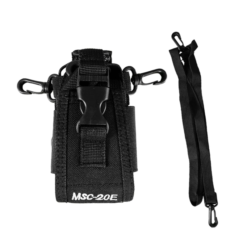 Torba do przechowywania radia taktycznego Dwukierunkowe etui na walkie talkie Uchwyt na domofon-Holster Carry Bag dla UV5R UV 82 888S 9R