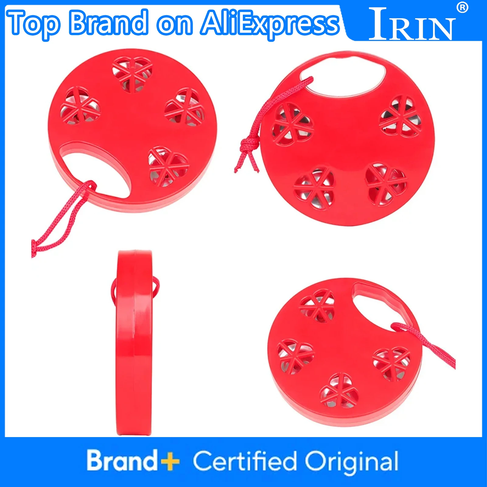 

IRIN Orff Tambourine Hand Bell Drum Children Early Education Musical Instrument Hand Bell Portable Toys Kids Birthday Gifts