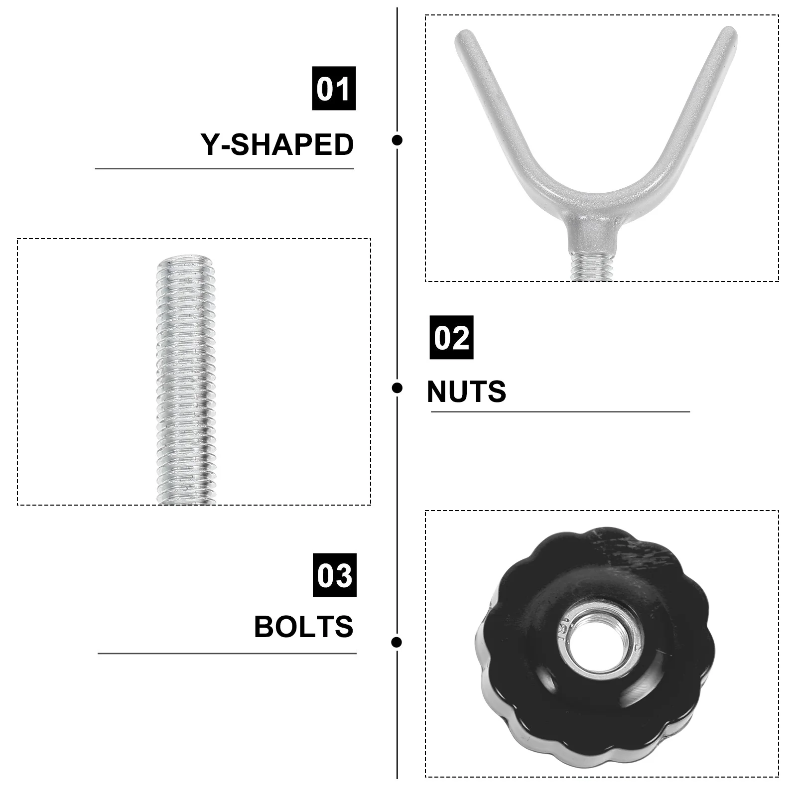 

4 шт., ограждение для защитных ворот, Y-образный болт, инструмент для внутреннего забора, прочный, легкий, простой в установке, лестница, домашняя безопасность ребенка
