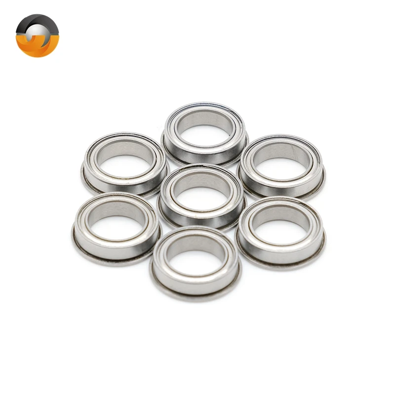 

5PCS F6900ZZ ABEC--7 F6900-2Z Flanged Flange Deep Groove Ball Bearings 10x22x6mm High Quality