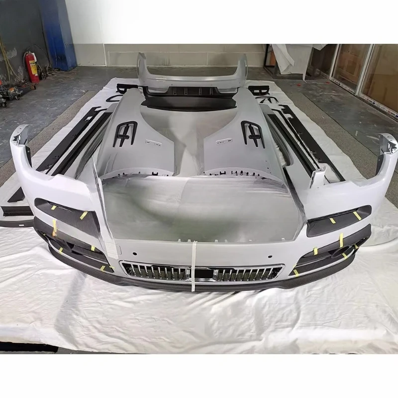 A full set of MSY-style dry carbon fiber body kits for the  Ghost body kit