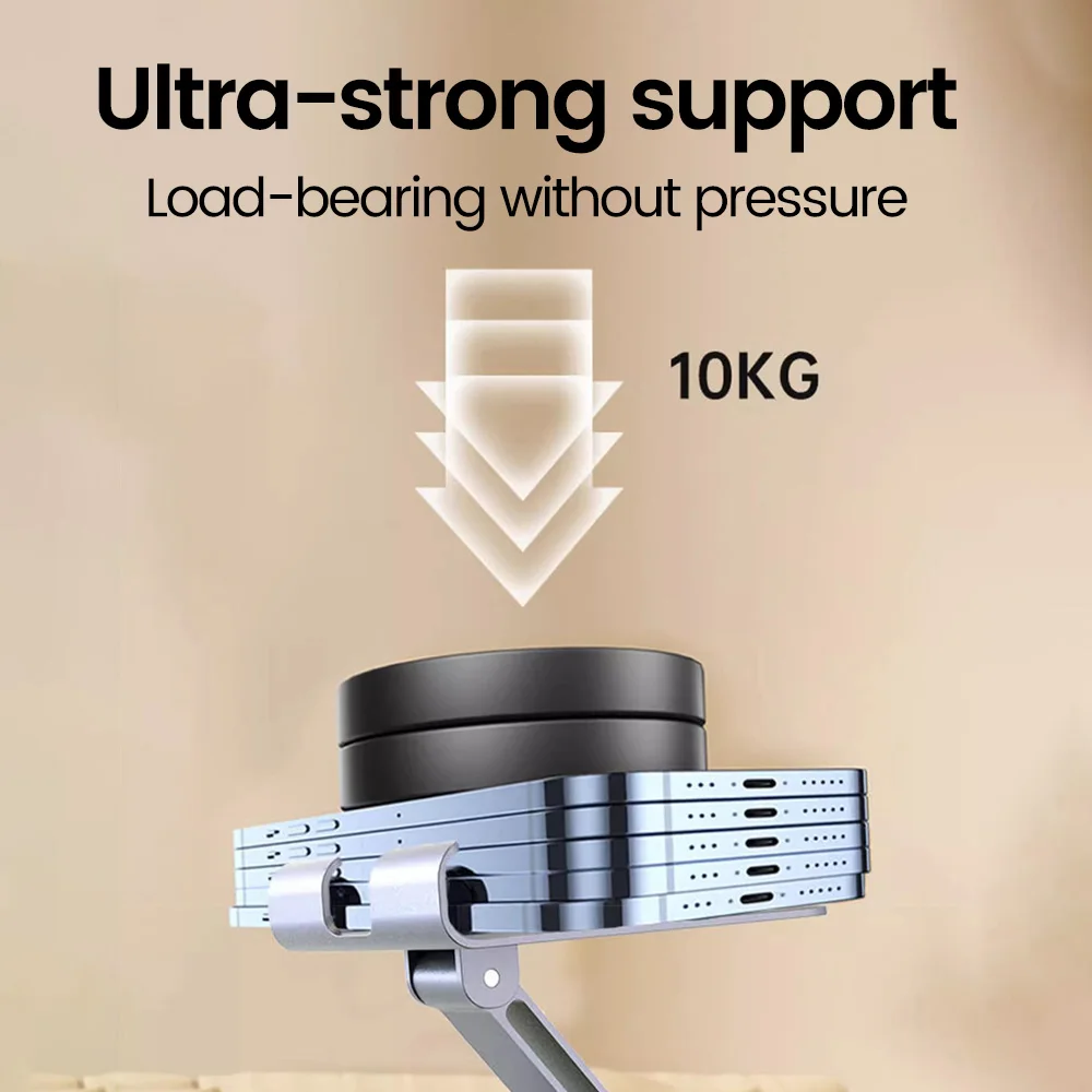 Elough 360° °   Rotation Tragbare Tablet Halter Für iPad iPhone 15 Xiaomi Klapp Faul Desktop Live Handy Ständer Halterung