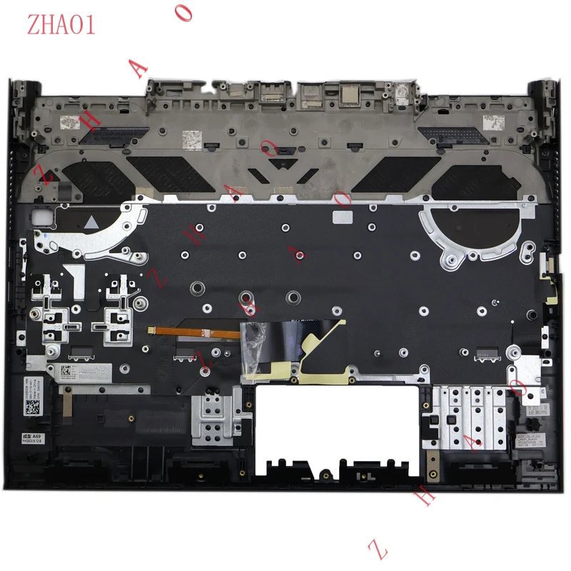 Z  New for Dell G15 5530 5531 5535 Palmrest Keyboard RGB White Backlit 15.6
