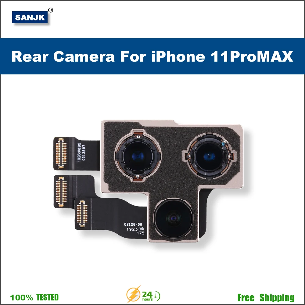 Rear Camera For iPhone 11ProMAX Back Camera Rear Main Lens Flex Cable Camera