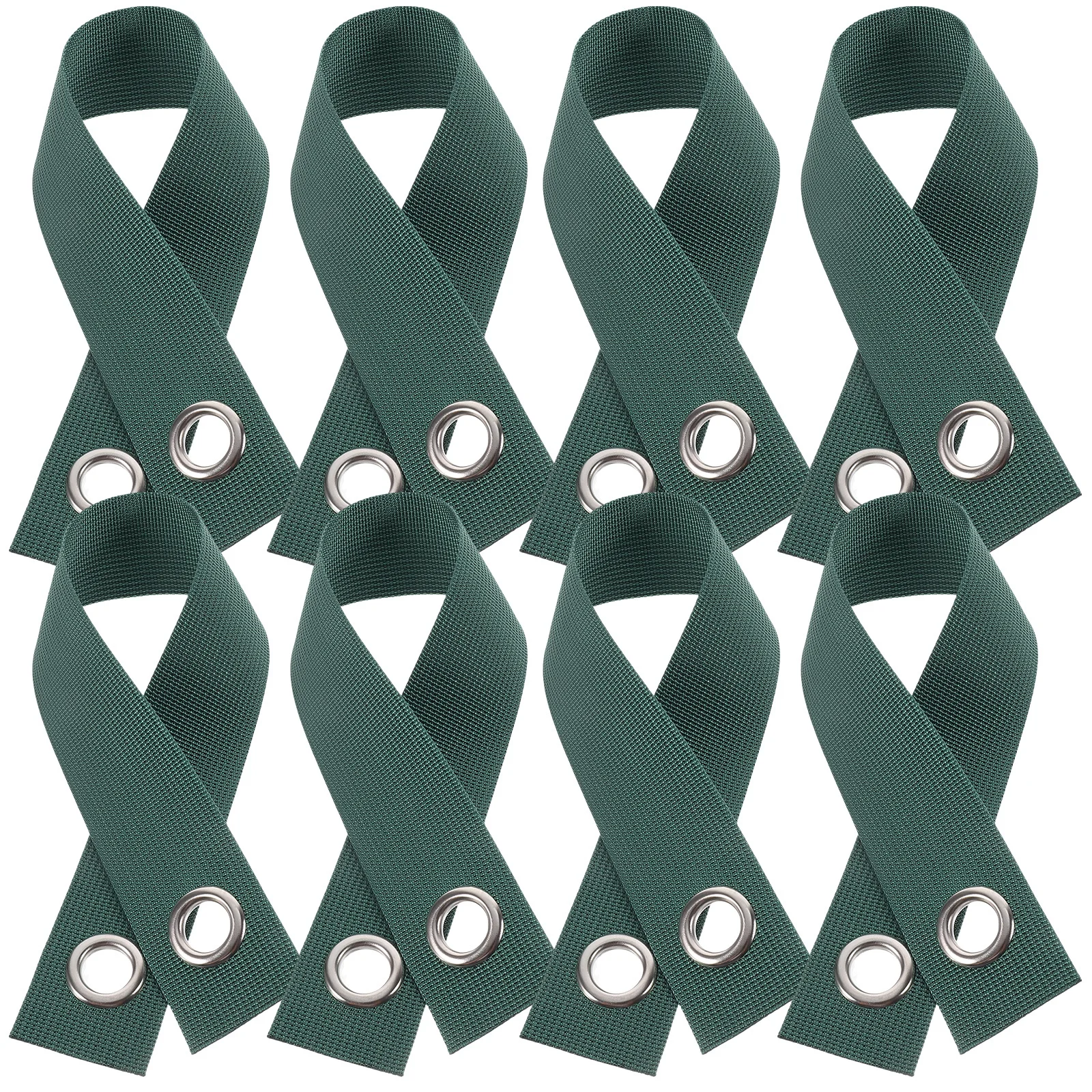 

8Pcs Windproof Tree Ties Heavy Duty Nylon Straps with Grommets for Garden Plant Support Staking Repairing Outdoor Use